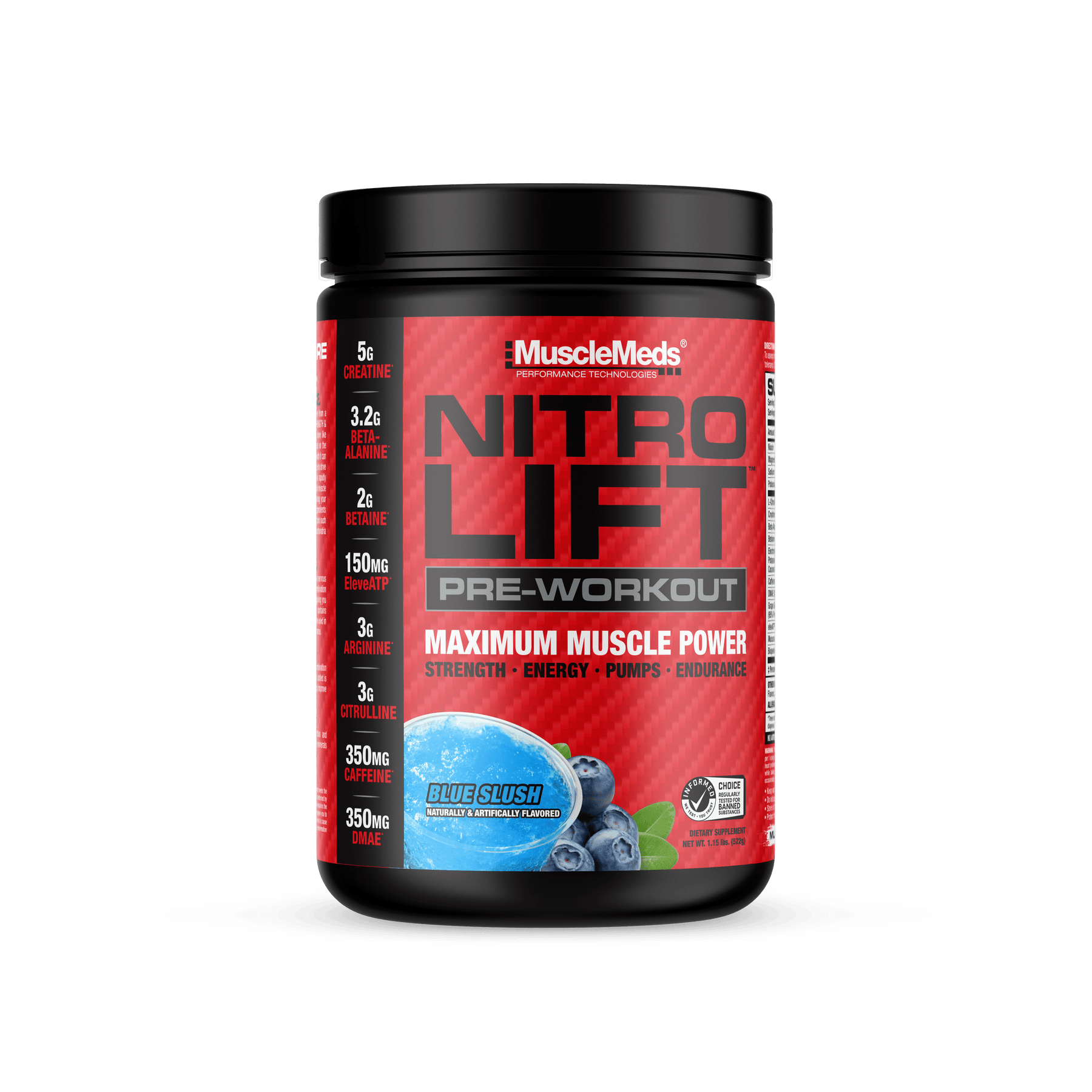 Nitro Lift – Pre-workout – Strength + Performance