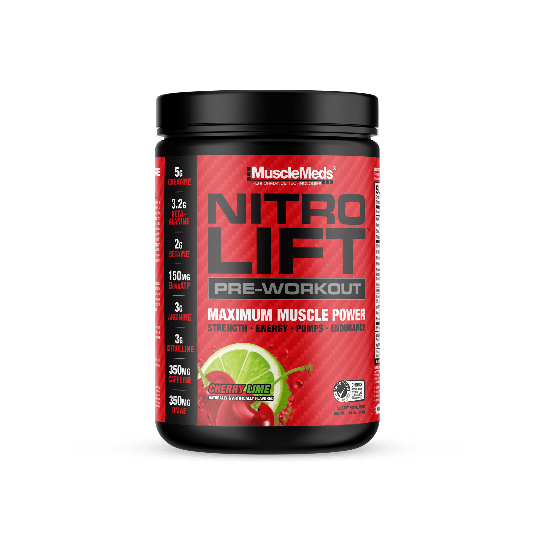 Nitro Lift – Pre-workout – Strength + Performance