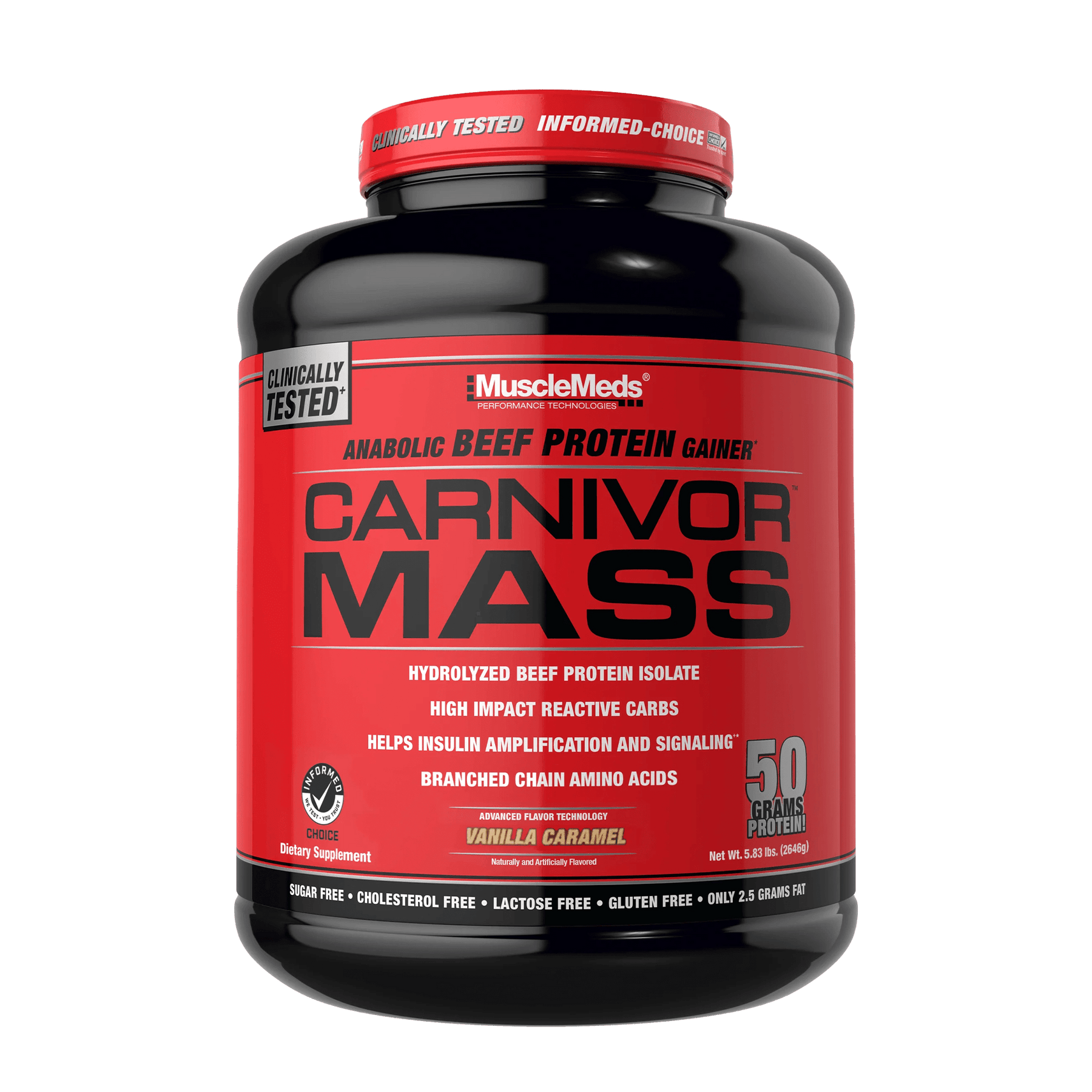 Carnivor Mass - 100% Beef Protein Mass Gainer