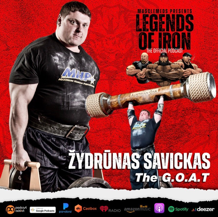 Legends Of Iron - Žydrūnas Savickas