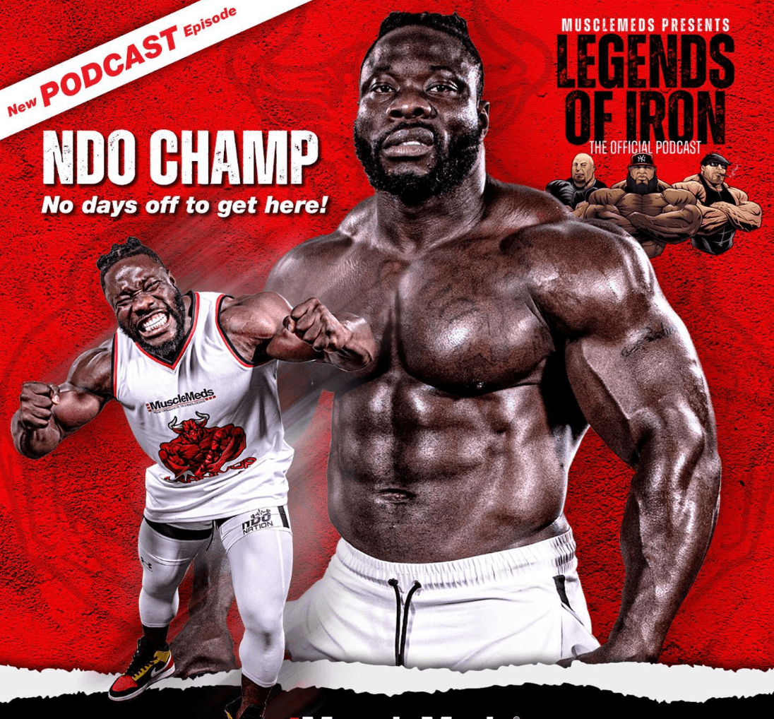 Ndp Champ Legends Of Iron - NDO Champ - No Days Off To Get Here