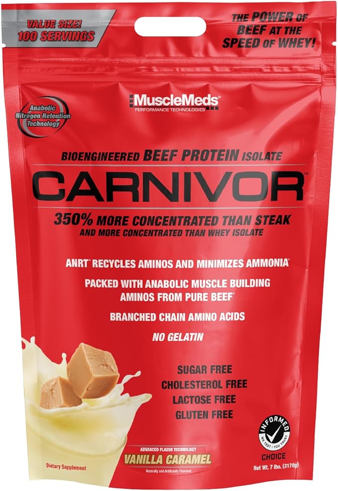 Carnivor 8 lb  Bag - 100% Beef Protein TTS