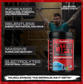 Nitro Lift – Pre-workout – Strength + Performance