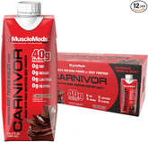 Carnivor RTD - 12 Pack / 40g of Beef Protein Isolate / Protein Shake