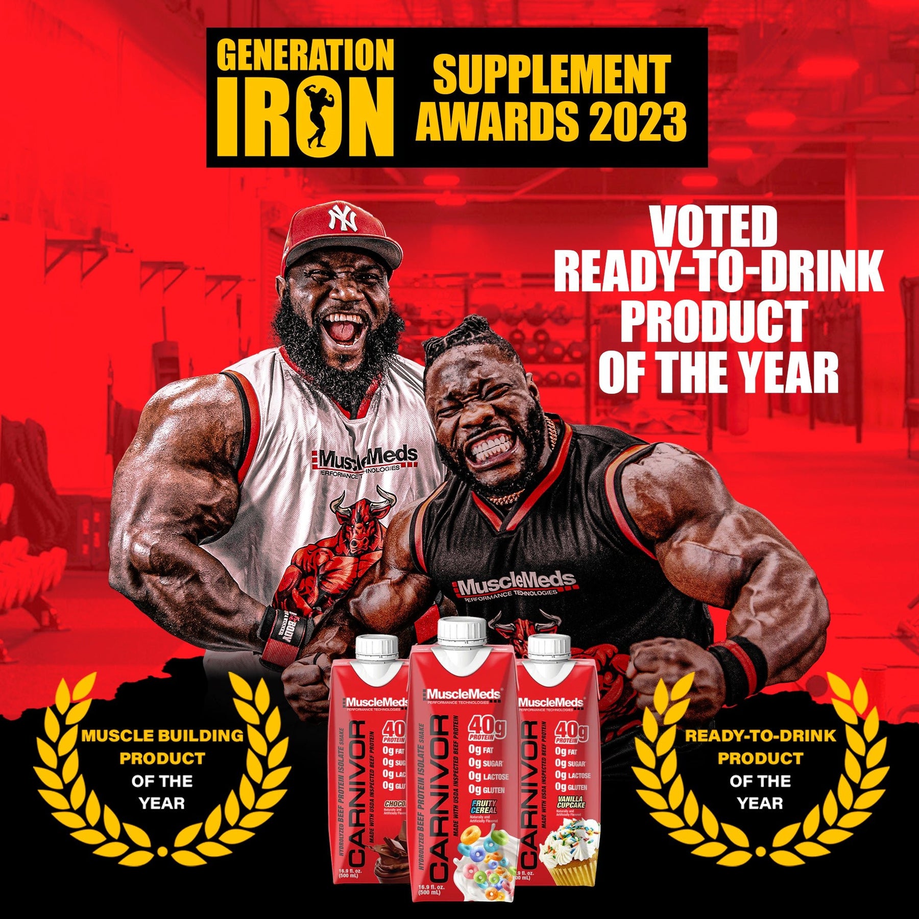 Carnivor RTD - 12 Pack / 40g of Beef Protein Isolate / Protein Shake