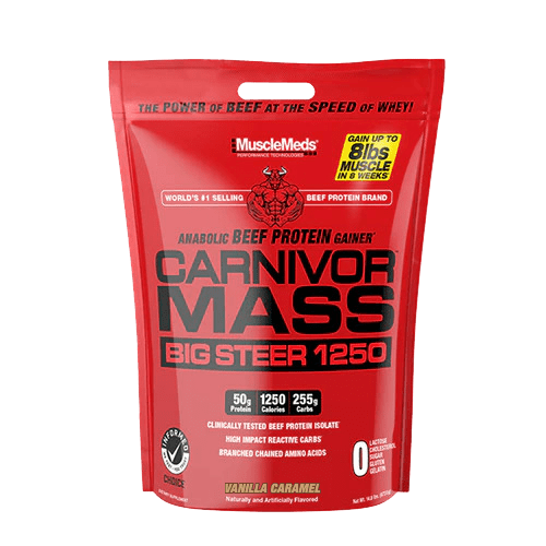 Carnivor Mass Big Steer 1250 - 100% Beef Protein Mass Gainer