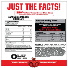 Carnivor Shred - 100% Beef Protein + Fat Burn