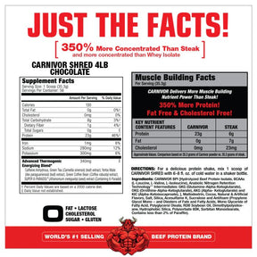 Carnivor Shred - 100% Beef Protein + Fat Burn