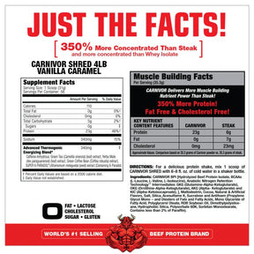 Carnivor Shred - 100% Beef Protein + Fat Burn