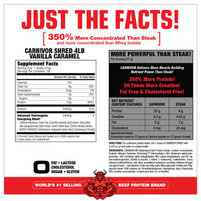 Carnivor Shred - 100% Beef Protein + Fat Burn