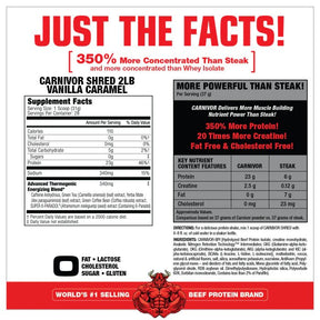 Carnivor Shred - 100% Beef Protein + Fat Burn