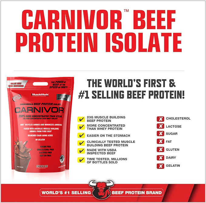 Carnivor 8 lb  Bag - 100% Beef Protein