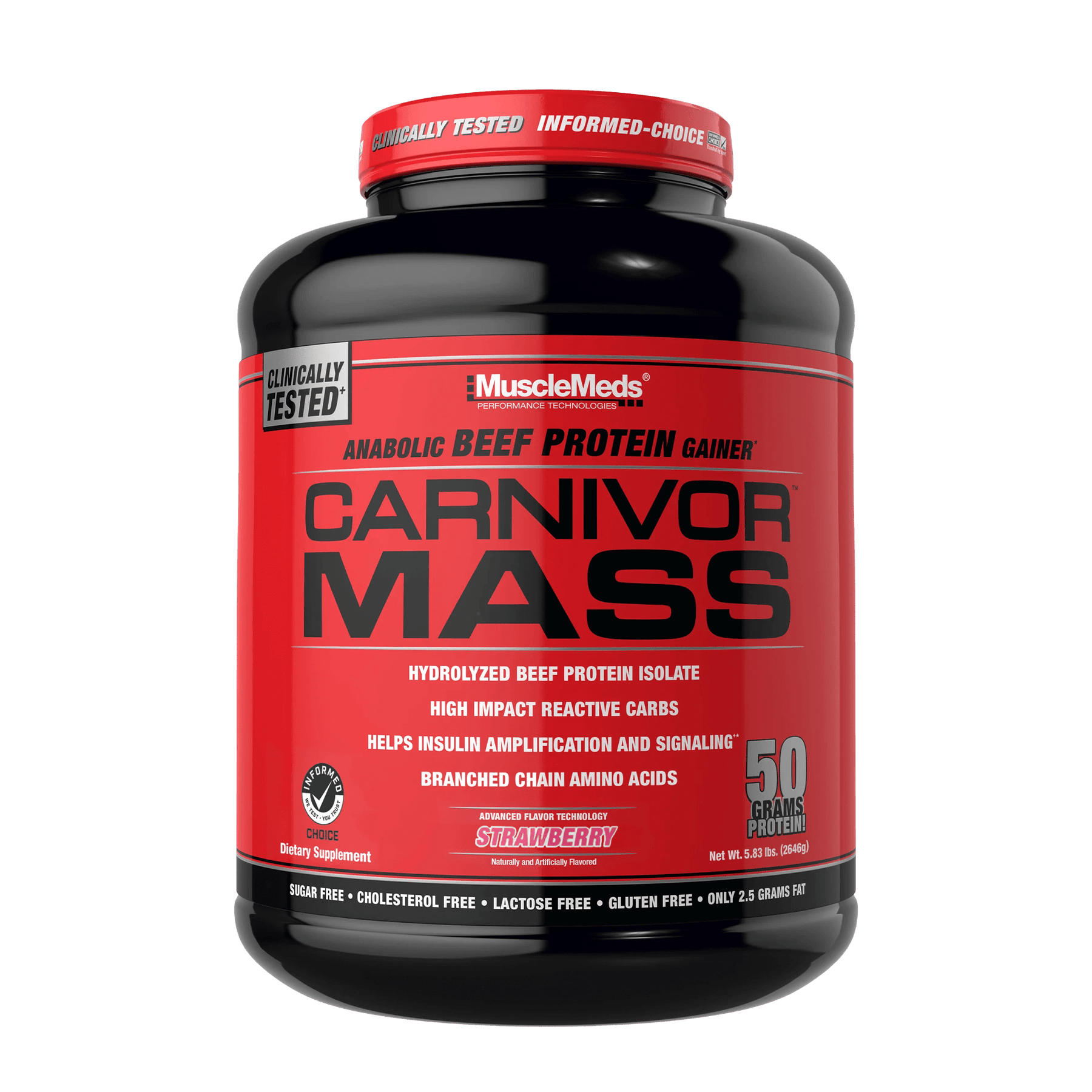 Carnivor Mass - 100% Beef Protein Mass Gainer