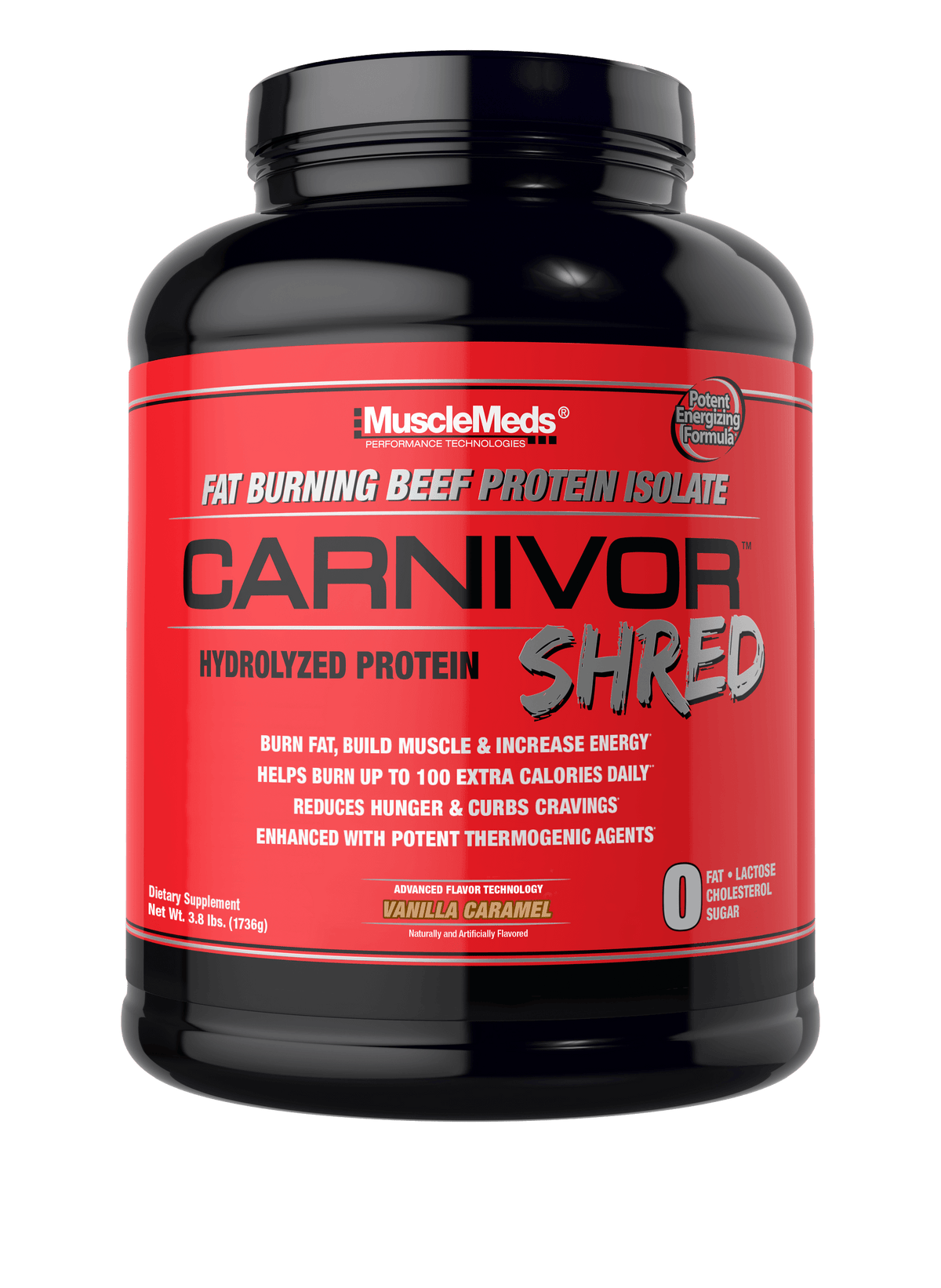 NFLA: Carnivor Shred - 100% Beef Protein + Fat Burn