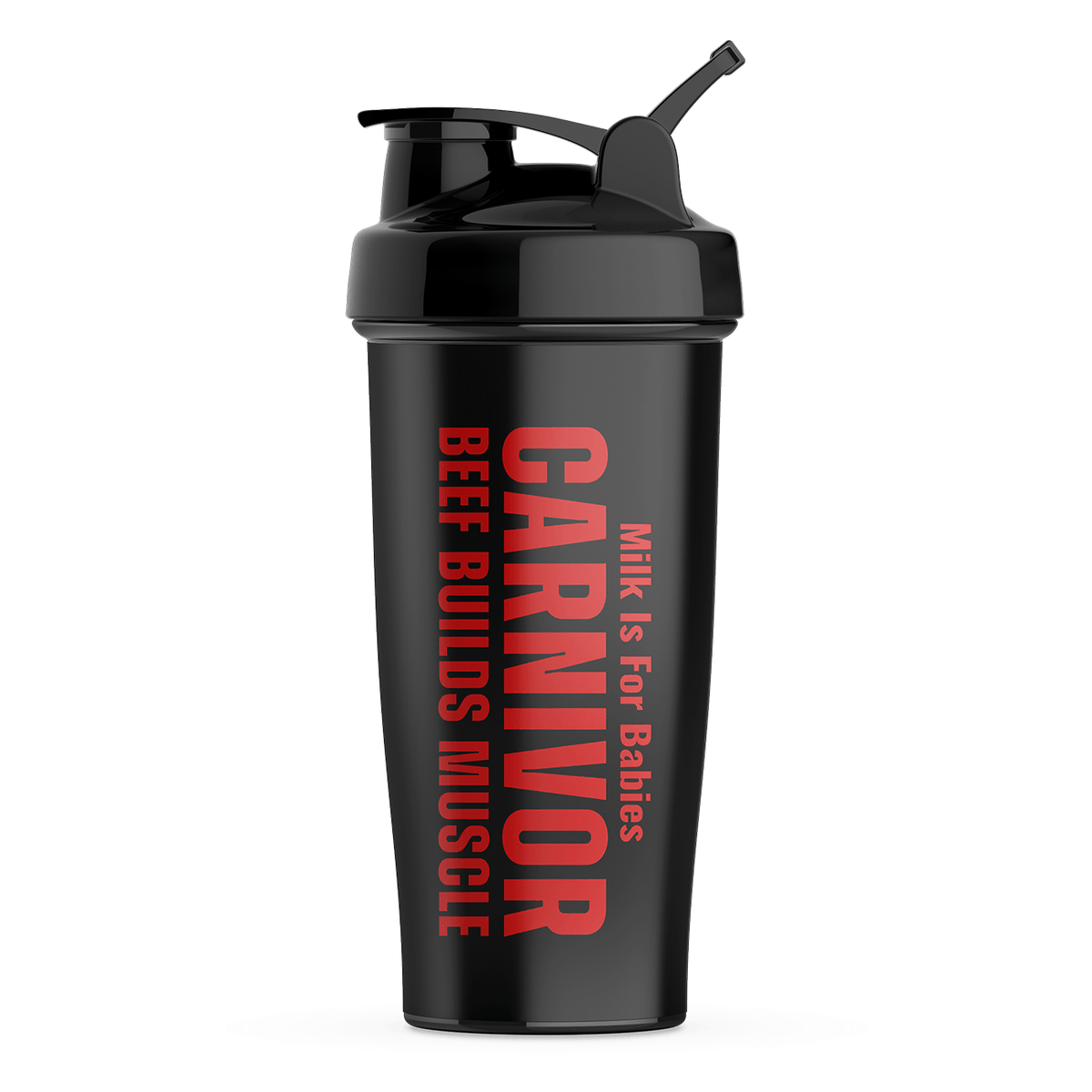 CARNIVOR MILK IS FOR BABIES SHAKER CUP BLACK