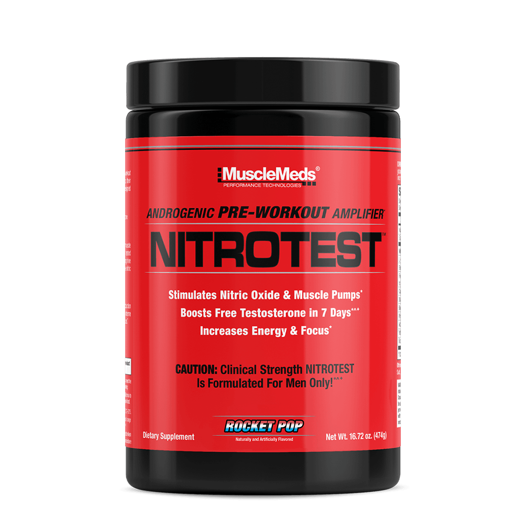 NFLA: NitroTest - 2-in-1 Pre-workout + Test Booster