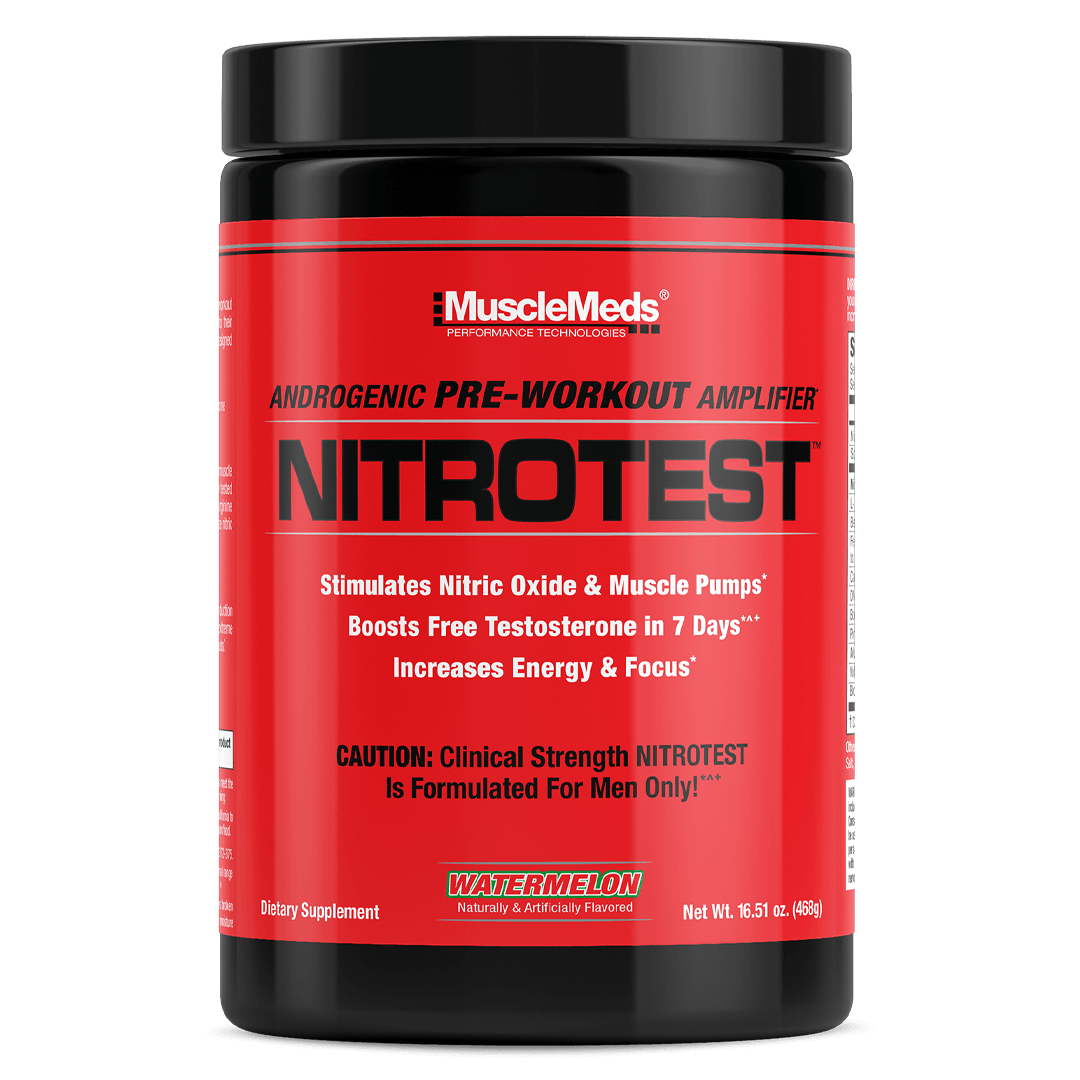 NitroTest - 2-in-1 Pre-workout + Test Booster