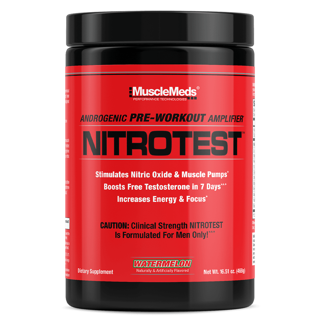 NFLA: NitroTest - 2-in-1 Pre-workout + Test Booster