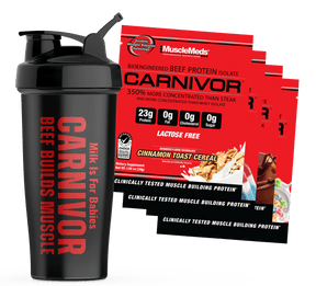 4 Free Samples + "Milk is For Babies" Shaker Cup