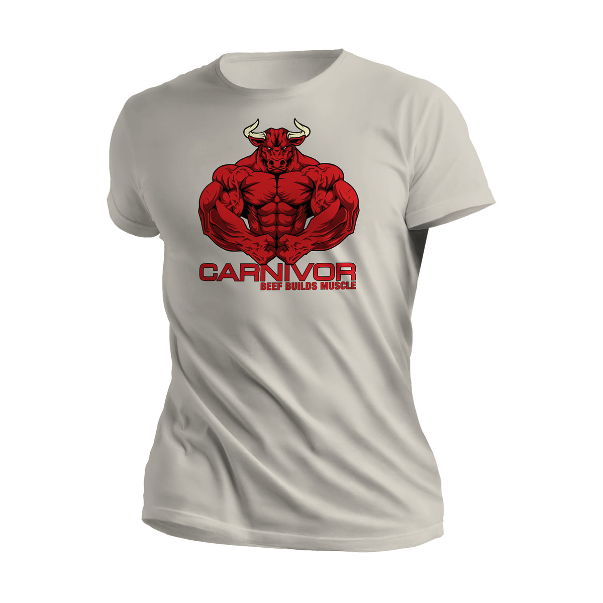 Most Muscular Bull - Sand T-Shirt
